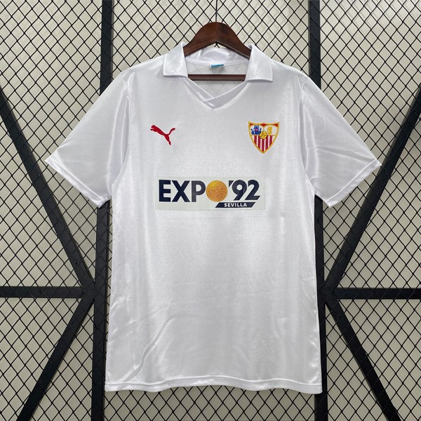 Tailandia Camiseta Sevilla 1ª Retro 1987-1990